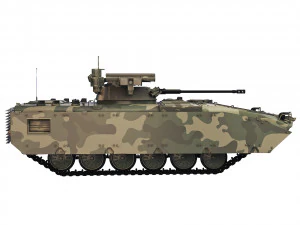 बीएमपी 2एम 2005 3D मॉडल