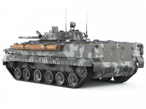 BMP 3 1987 3D Model