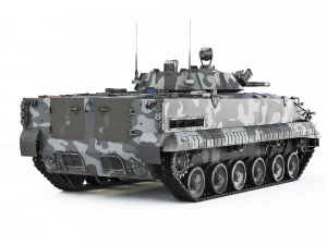 BMP 3 1987 3D Model