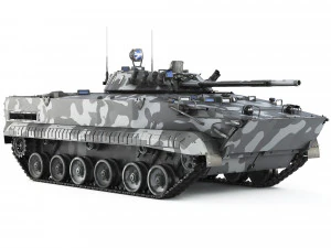 BMP 3 1987 3D Model
