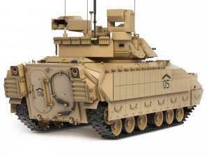 BMP Bradley M2A3 2005 3D मॉडल