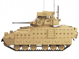 BMP Bradley M2A3 2005 3D मॉडल