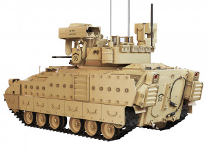 BMP Bradley M2A3 2005 3D मॉडल
