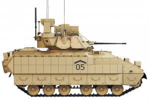 BMP Bradley M2A3 2005 3D मॉडल