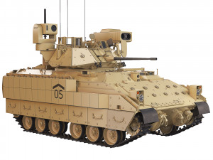 BMP Bradley M2A3 2005 3D मॉडल