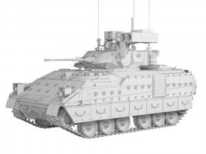 BMP Bradley M2A3 2005 3D मॉडल