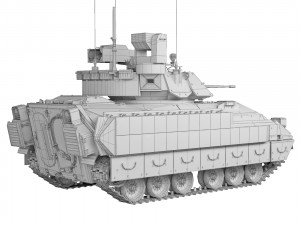 BMP Bradley M2A3 2005 3D मॉडल