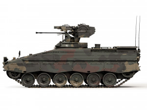 BMP Marder 1A3 1989 Model 3D