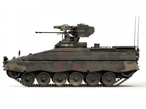 BMP Marder 1A3 1989 3D Model