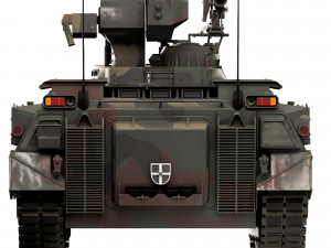 BMP Marder 1A3 1989 Model 3D