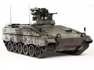 BMP Marder 1A3 1989 Model 3D