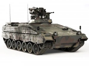 BMP Marder 1A3 1989 3D Model