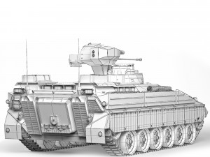 BMP Marder 1A5 2020 3D मॉडल