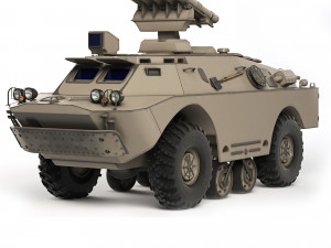 BRDM-2 9P148 Konkurs 1978 Modelo 3D