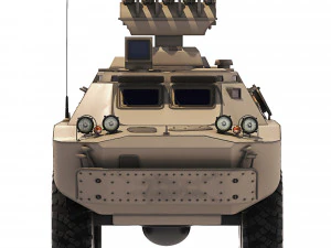BRDM-2 9P148 Konkurs 1978 3D Model
