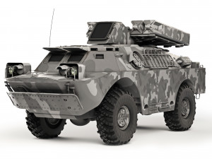 BRDM-2 9K31 Strela-1 1968 3Dモデル