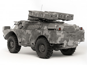 BRDM-2 9K31 Strela-1 1968 3D Model