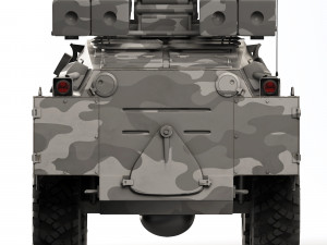 BRDM-2 9K31 Strela-1 1968 3D Model