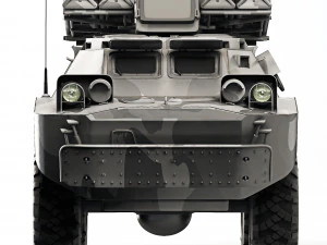 BRDM-2 9K31 Strela-1 1968 3D Model