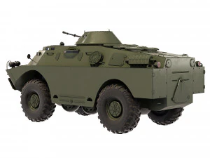 BRDM-2 1964 3D Model