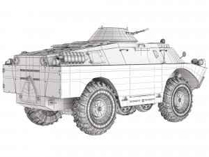 BRDM-2 1964 3D 模型