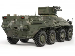BTR3E2002 Modello 3D