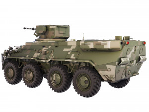 BTR 3E 2002 3D 모델
