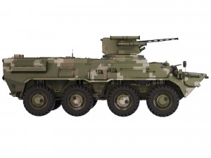 BTR 3E 2002 3D 모델