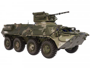BTR3E2002 Modello 3D