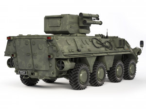 BTR 4E Bucephalus 2011 3Dモデル