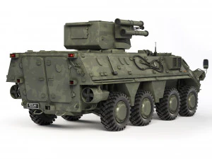 BTR 4E Bucephalus 2011 Model 3D