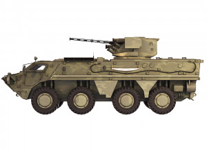 BTR 4E Bucephalus 2011 3Dモデル