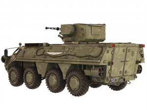 BTR 4E Bucephalus 2011 3Dモデル