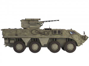 BTR 4E Bucephalus 2011 Model 3D