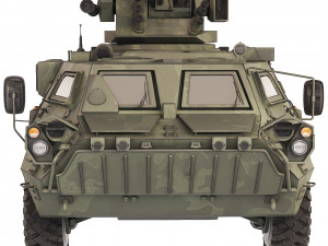 BTR 4E Bucephalus 2011 3Dモデル