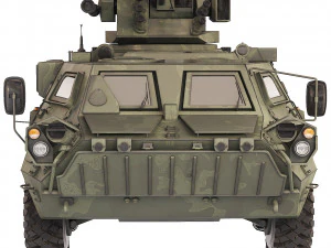 BTR 4E Bucephalus 2011 Model 3D
