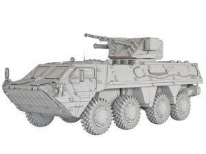 BTR 4E Bucephalus 2011 3Dモデル