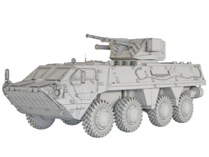 BTR 4E Bucephalus 2011 Model 3D