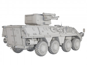 BTR 4E Bucephalus 2011 3Dモデル