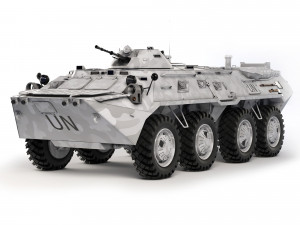 BTR 80 1985 Modelo 3D