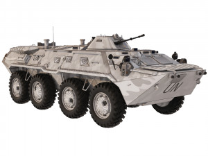 BTR 80 1985 3D Модель