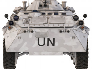 BTR 80 1985 3D Модель