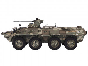 BTR 82-A 2017 Model 3D