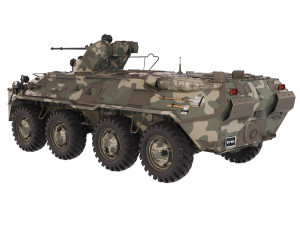 BTR 82-A 2017 Model 3D