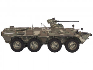 BTR 82-A 2017 Model 3D