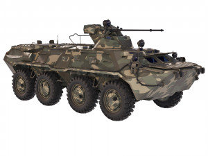 BTR 82-A 2017 Model 3D