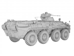 BTR 82-A 2017 Model 3D