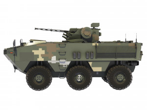 BTR Otaman-3 2019 3D मॉडल