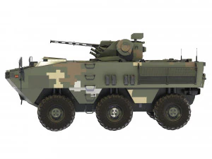 BTR Otaman-3 2019 3D Model