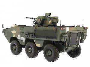 BTR Otaman-3 2019 3D Model